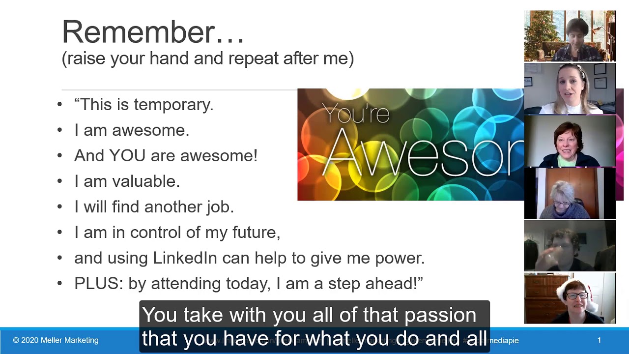 The Meller Marketing Job Seeker Mantra – Inspiration 100% GUARANTEED!