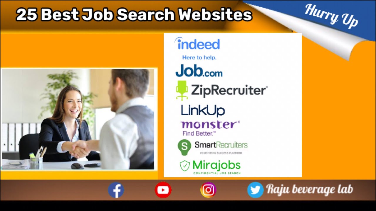 25 Best Job Search Websites All Over The World
