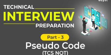 Technical Interview Preparation | Pseudo Code (TCS NQT) | Part 3/4