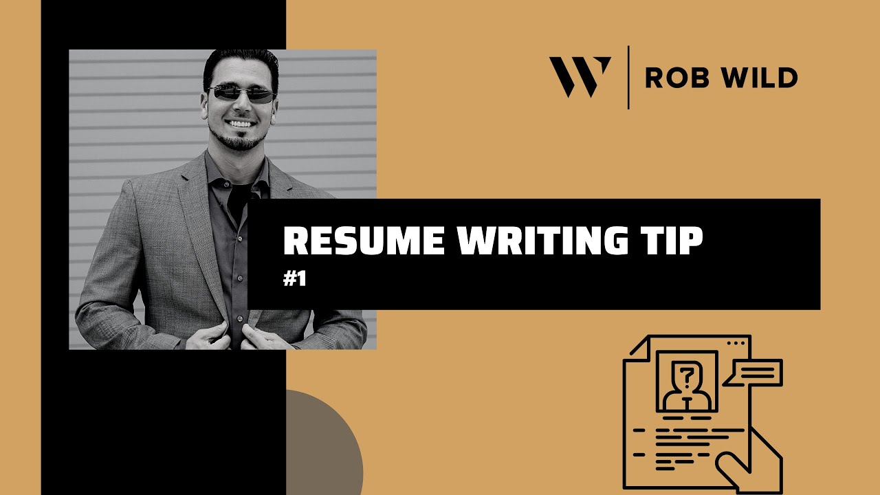 RESUME WRITING TIP #1