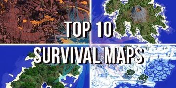 Jeracraft's Top 10 Survival Maps & Islands!