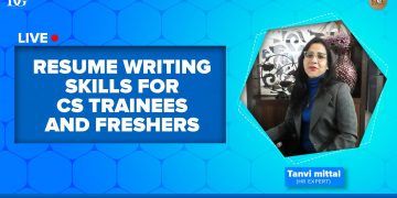Resume Writing Skills for CS Trainees and CS Freshers