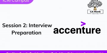 Accenture Interview Preparation Tips for Chartered Accountant || ICAI Campus Placement || CA Monk