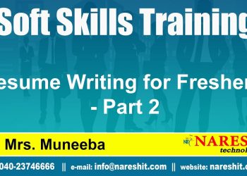 Resume Writing for Freshers – Part 2 | Soft Skills Training
