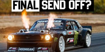 The Hoonicorn's Last Ride? Ken Block's Final Drive in the 1400hp AWD Mustang Hoonicorn V2