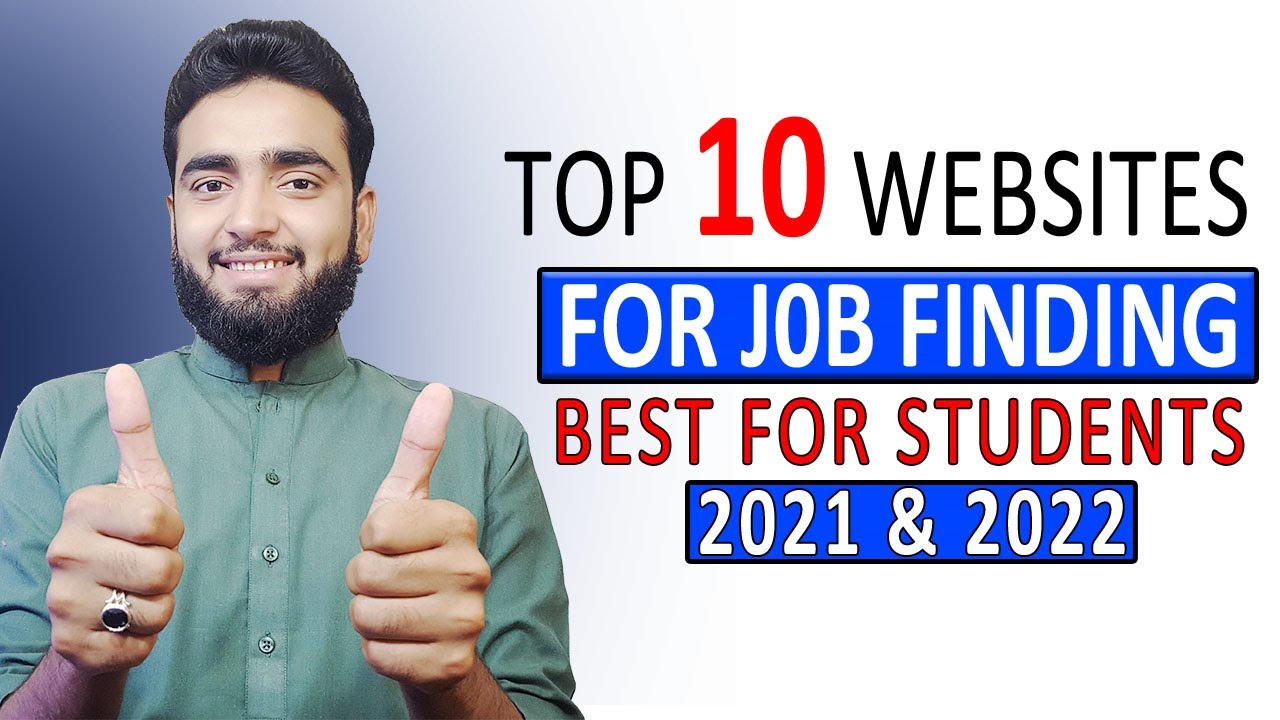 Top 10 websites For Finding jobs as a Student || Find New Jobs from Home in 2021 & 2022 as Beginner
