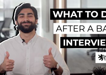 How to Bounce Back After a Bad Interview