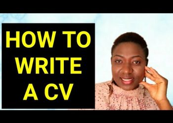 PERFECT WAY TO WRITE A PROFESSIONAL CV // WRITE A CV TO ATTRACT AN EMPLOYER