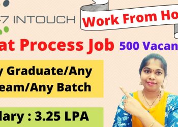 work from home jobs | chat process jobs | 24-7 intouch jobs | non voice jobs | sravanthikrishna