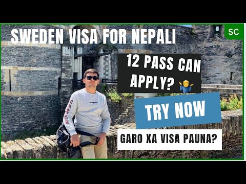 Sweden job seeker visa requirements for Nepali?