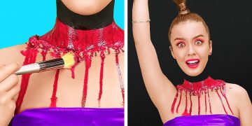 FANTASTIC MAKEUP CHALLENGE || Makeup Tutorial And Removal! Amazing Transformation by 123GO! SCHOOL
