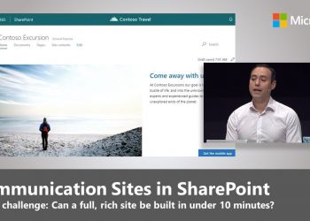 SharePoint Communication Sites: How to build a site in under 10 minutes