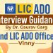 LIC ADO 2023 Interview guidance by Dr Gaurav Garg