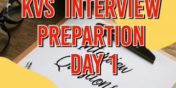 How to prepare for KVS Interview II KVS Interview Preparation Day 1 II KVS TGT PGT ENGLISH Interview