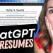 How To Write A MIND-BLOWING Resume With ChatGPT – FULL TUTORIAL With TEMPLATE