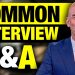 TOP 10 COMMON Interview Questions & ANSWERS!