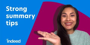 How to Write a Resume Summary – Plus 5 Strong Examples | Indeed Career Tips
