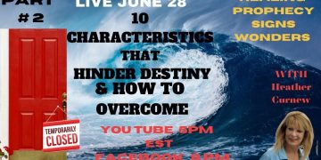 PART # 2  CHARACTERITICS THAT HINDER DESTINY  &  HOW TO  OVERCOME  people get healed on reruns