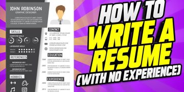 HOW TO WRITE a RESUME with NO EXPERIENCE! (DOWNLOAD The 5-minute RESUME template!)