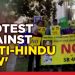Hindu Community Protests Against Anti-Caste Discrimination Bill in California