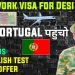 Portugal Work Visa | How to Apply Portugal Job Seeker Visa from India |Demo Portugal Job Seeker Visa