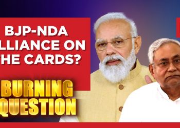 BJP-NDA Alliance On The Cards? | The Burning Question LIVE