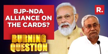BJP-NDA Alliance On The Cards? | The Burning Question LIVE