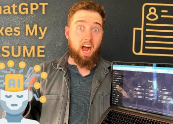 USING CHAT GPT TO IMPROVE YOUR RESUME!