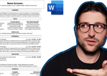 How to Create a Resume For Project Managers | Microsoft Word
