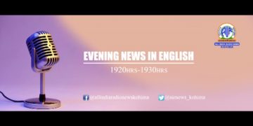 Akashvani News Kohima Evening English  Bulletin on July 7, 2023