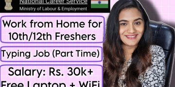 Permanent Work From Home Part time/ Full Time Job for 10th/12th Pass Freshers