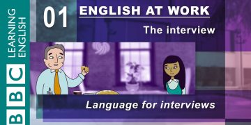 How to prepare for an interview – 01 – English at Work has the answers