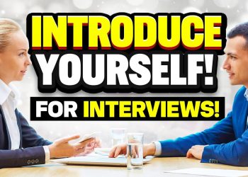 INTRODUCE YOURSELF in a JOB INTERVIEW! (#1 BEST INTRODUCTION for Freshers & Experienced Candidates!)