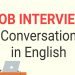 Job Interview Conversation in English | Job Interview Question and Answer in English | CHIT CHAT