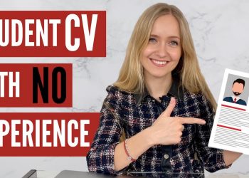 CV for Students with NO Experience (FREE TEMPLATE)