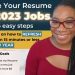 How to QUICKLY Update Your Resume in 2023 | Update Your Resume in 6 Easy Steps In 15 Minutes or Less
