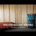 Tips on Resume Writing: Formatting Your Resume