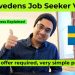 How to apply Sweden Job Seeker Visa