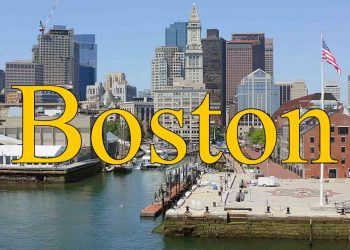 Boston USA. The Most European City in the US. Sights, People and Food
