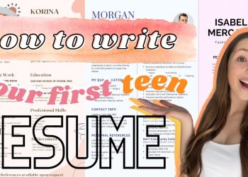 How to create your FIRST RESUME in high school 2023 australia / Bgrace