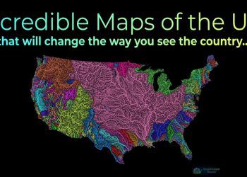Incredible Maps of the US that will Change the Way You See the Country…
