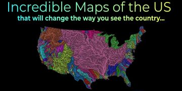 Incredible Maps of the US that will Change the Way You See the Country…