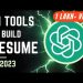How to Write Resume with ChatGPT & AI Tools | Top-3 Free CV Builder Hacks | PDF Download