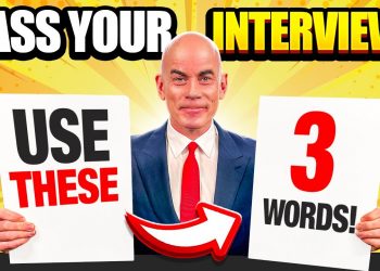 3 WORDS to USE in your next JOB INTERVIEW for GUARANTEED SUCCESS! (JOB INTERVIEW TIPS!)