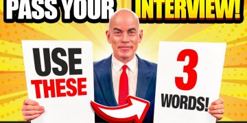3 WORDS to USE in your next JOB INTERVIEW for GUARANTEED SUCCESS! (JOB INTERVIEW TIPS!)