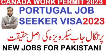 Canada JOBS, Portugal Job Seeker Visa 2023||  Dubai Visit IVisa ||Saudia Update 2023 #binakbar