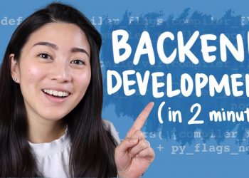 Backend Development explained in 2 minutes // Tech in 2