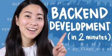 Backend Development explained in 2 minutes // Tech in 2