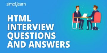 HTML Interview Questions And Answers | HTML Interview Preparation | Simplilearn