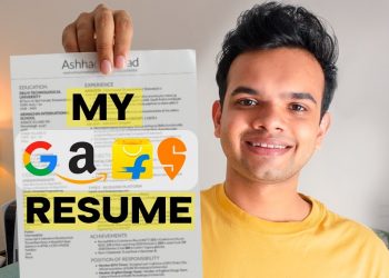 This RESUME got me offers from Google, Amazon, Swiggy…